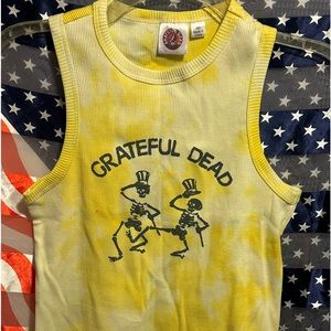 Grateful Dead Tie Dye Crop Top! Size Medium! Used good condition.